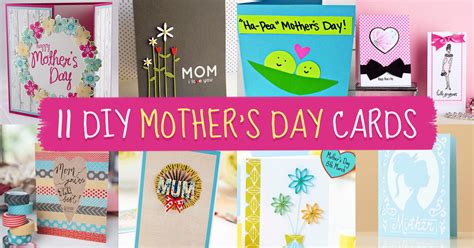 Fabric punched mother day card martha stewart. 11 DIY Mother's Day Cards | PaperCrafter Blog
