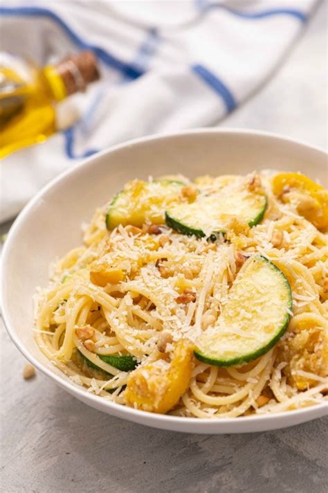 Summer Squash Lemon Spaghetti The Recipe Critic