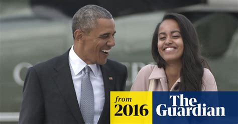 Malia Obama To Attend Harvard In 2017 After Gap Year Obama Administration The Guardian