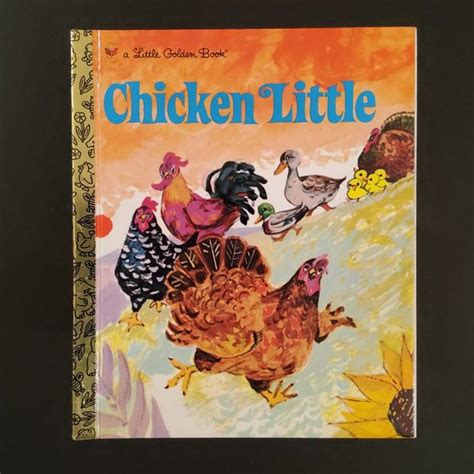 Little Golden Books Toys Chicken Little Childrens Book Poshmark