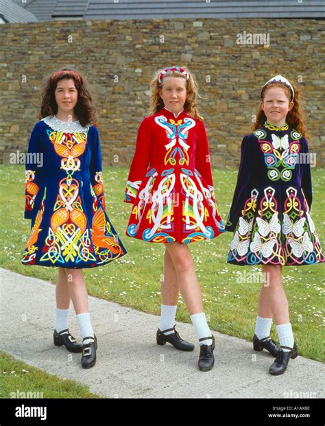 Traditional Irish Dance Dress Hi Res Stock Photography And Images Alamy