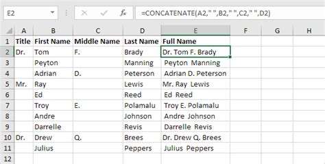 How To Concatenate In Excel Quickly And Easily