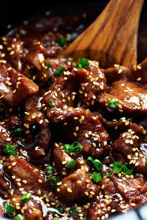Beef rendang…i love me some beef rendang! Slow Cooker Korean Beef | The Recipe Critic