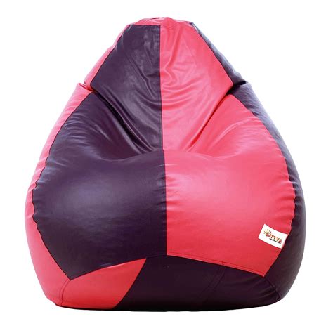 Sattva Classic Xxl Bean Bag With Beans Dual Colour Purple Pink