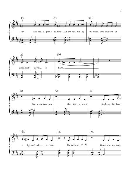 Sk8er Boi By Lauren Christy Digital Sheet Music For Easy Piano