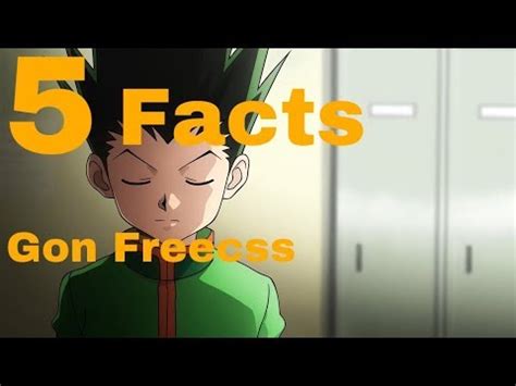 Facts About Gon Freecss Youtube