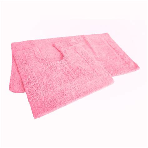 What are the shipping options for pink bath mats? Pink | Bath Mat set | 100% Cotton | | Tonys Textiles