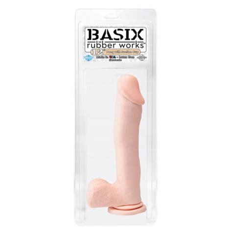 basix rubber works 12 inches dong suction cup beige on literotica