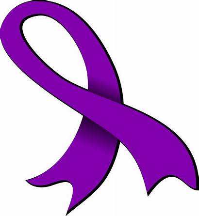 Clipart Ribbon Hope Purple Transparent Awareness Webstockreview