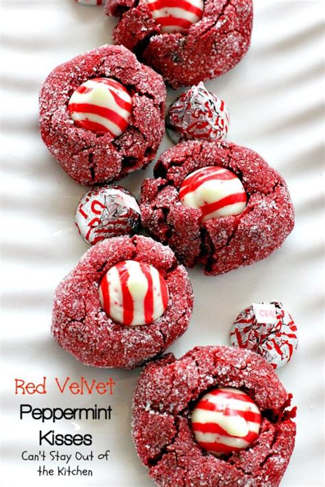 Red Velvet Peppermint Kisses Can T Stay Out Of The Kitchen