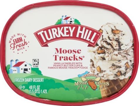 Turkey Hill Moose Tracks Frozen Dairy Dessert Tub Oz Pick N Save
