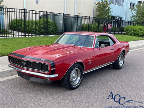 1967 Chevrolet Camaro Rs Ss Adventure Classic Cars Inc