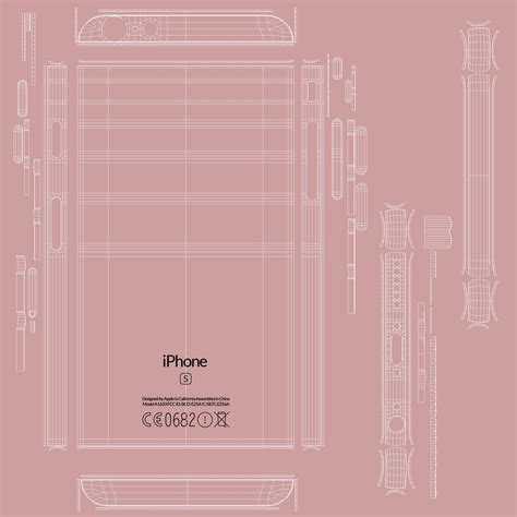 Rayo mental de oro rosa de iPhone 6S Modelo 3D $19 - .max - Free3D