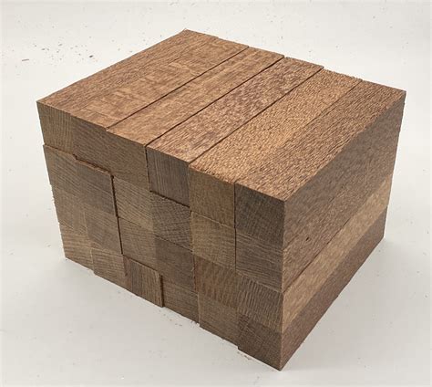 Leopardwood Exotic Wood 24pcs Of Leopardwood At 1 X 1 X 5