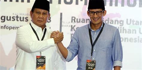 Bila prabowo menang, yang terjadi yaitu balas budi politik itu muncul. Jelang Debat Pilpres Perdana, Timses Prabowo-Sandi Bakal ...