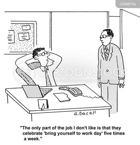 Work Day Cartoons And Comics Funny Pictures From Cartoonstock