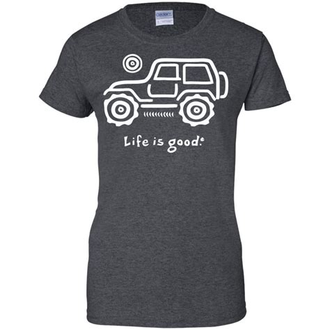 Life Is Good Jeep T Shirt Mens Jeep Hair Tee T Shirt Hair Tees Mens Shirts Jeep Hair