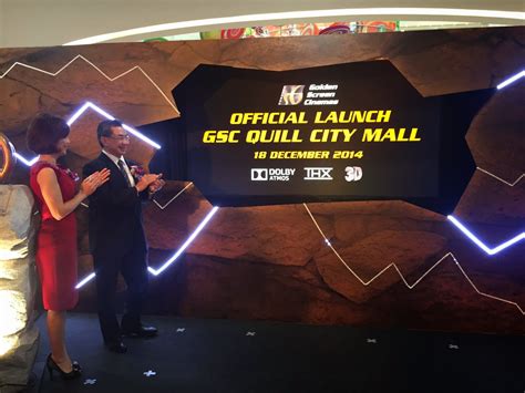 It has a nett area of 770,000 sq ft. Pelancaran GSC Cinema di Quill City Mall