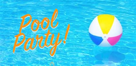 4th Grade Pool Party At Blue Lake Swim Club 10am 12pm Meadow Park
