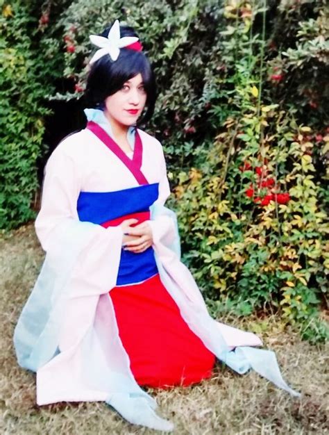 Mulan Geisha Kimono Raven Nightchild Mulan Cosplay Photo