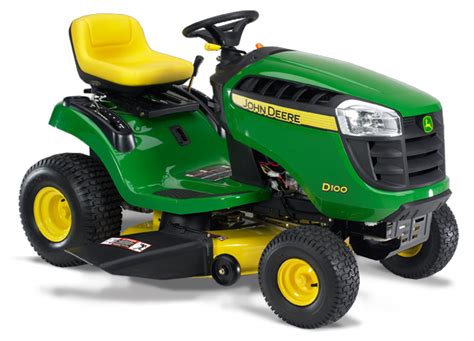 Gliding Across The Lawn For A Precise Cut With The John Deere D100