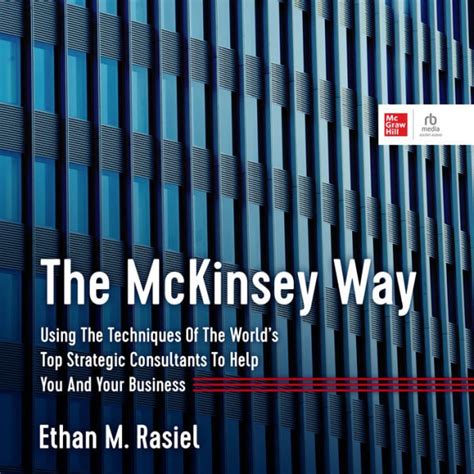 The Mckinsey Way By Ethan M Rasiel Michael Butler Murray