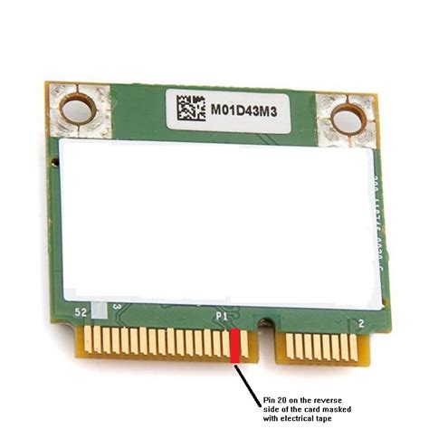 Help would be appreciated since i can't use wireless anymore. Using old Mini PCIE WLAN cards in modern laptops - Gsid works