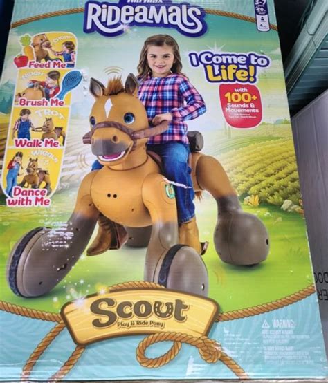 Kid Trax Kt1478wm 12v Pony Ride On Toy For Sale Online Ebay