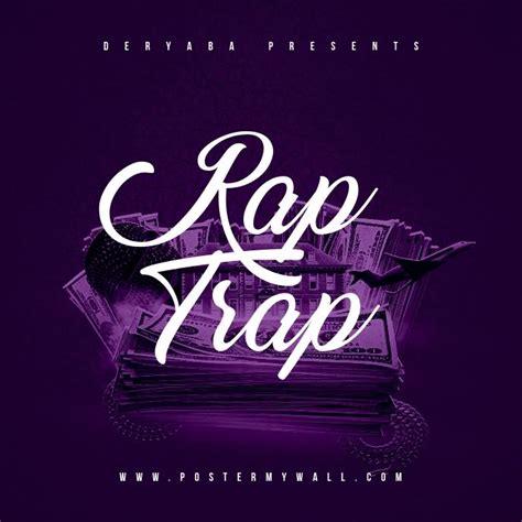 Rap Trap Mixtape Cover Art Template Обложка музыкального альбома Обложки альбомов Тексты