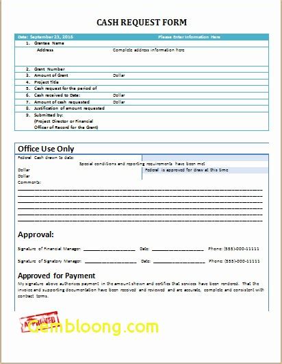 50 Petty Cash Request Form Template Ufreeonline Template