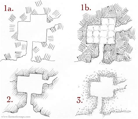 Dungeon Hatching Fantastic Maps