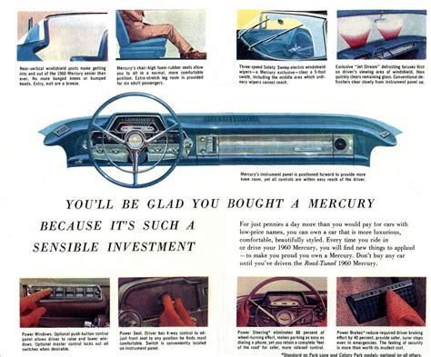 1960 Mercury Mercury Cars Lincoln Mercury Mercury