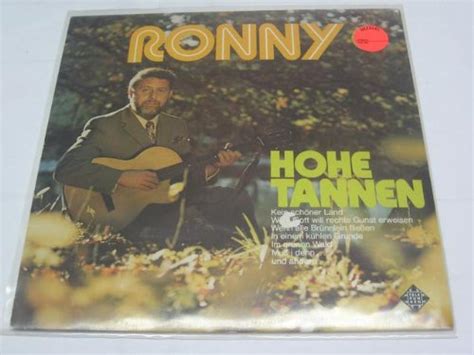 Hohe Tannen Ronny Amazonde Musik Cds And Vinyl