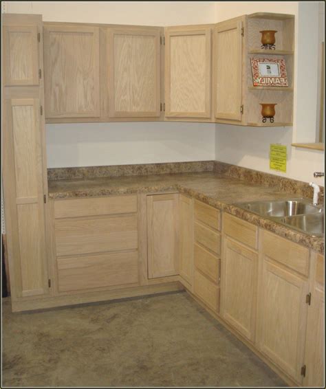 In truth, any material that you can scuff up with. Unfinished Kitchen Cabinets Buying Tips - The Kitchen Blog
