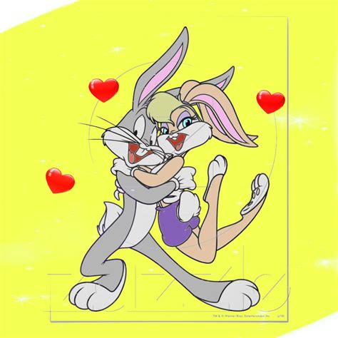 Bugs Bunny Lola And Bugs Bunny Color By Stockingsama 2 By