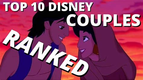 Top 10 Disney Couples Ranked Youtube