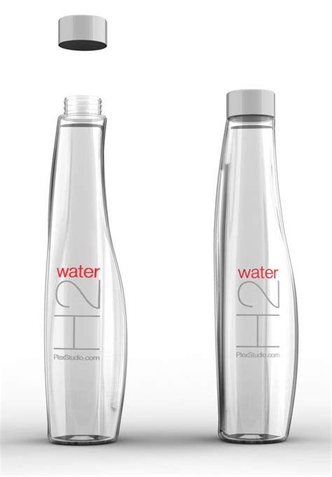 H2 Water Bottle Concept Design By Mario Ramirez Water Packaging