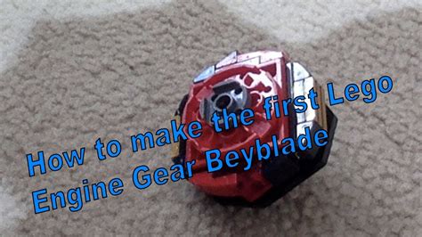 How To Make A Lego Beyblade How To Make The First Engine Gear Beyblade