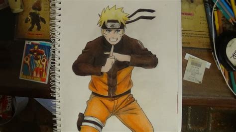 My Pencil And Ink Drawing Naruto Uzumaki Naruto Shippuden Youtube
