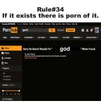 Rule 34 If It Exists There Is Porn Of It Pornhub NETWORK Pomhub RedTube