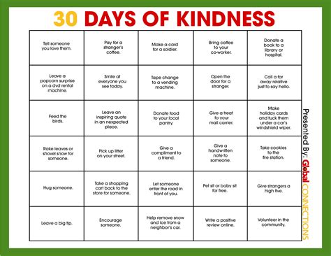 Spread The Love With 30 Days Of Kindness Global Observer