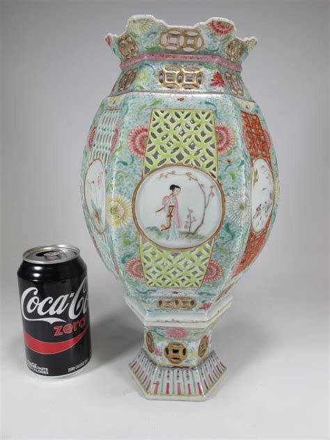 Sold Price Antique Chinese Porcelain Lantern October 3 0117 200 Pm Edt