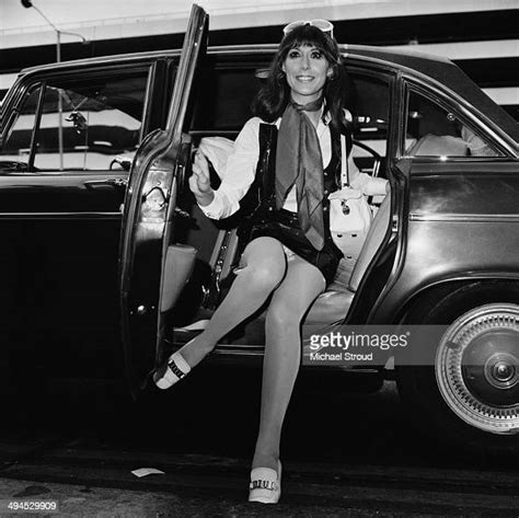 English Actress And Singer Anita Harris Leaving London Airport For Nieuwsfotos Getty Images