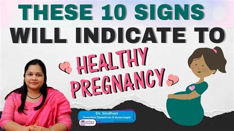 10 Early Signs Of Healthy Pregnancy Pregnancy Symptoms Dr