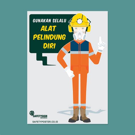 Free Poster Safety Sign Indonesia