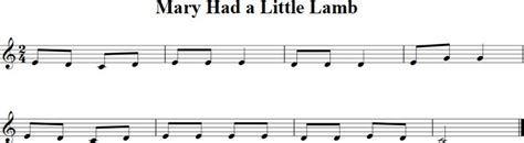 Select an image below to view and print. Mary Had a Little Lamb | Violin Sheet Music | Nuty