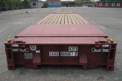 Used 40 Ft Flat Rack Shipping Container For Sale Ats Containers