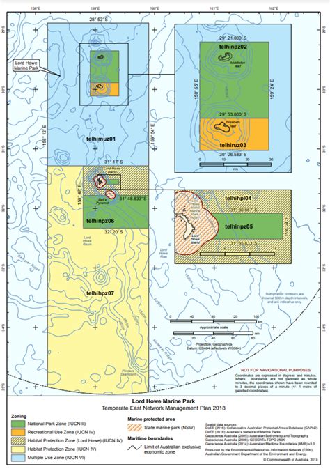 Lord Howe Marine Park Australian Marine Parks Science Atlas