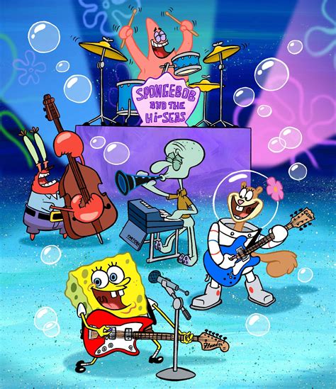 Spongebobs Band Wallpaper Spongebob Squarepants Wallpaper 40592830