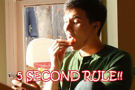 The 5 Second Rule - YouTube